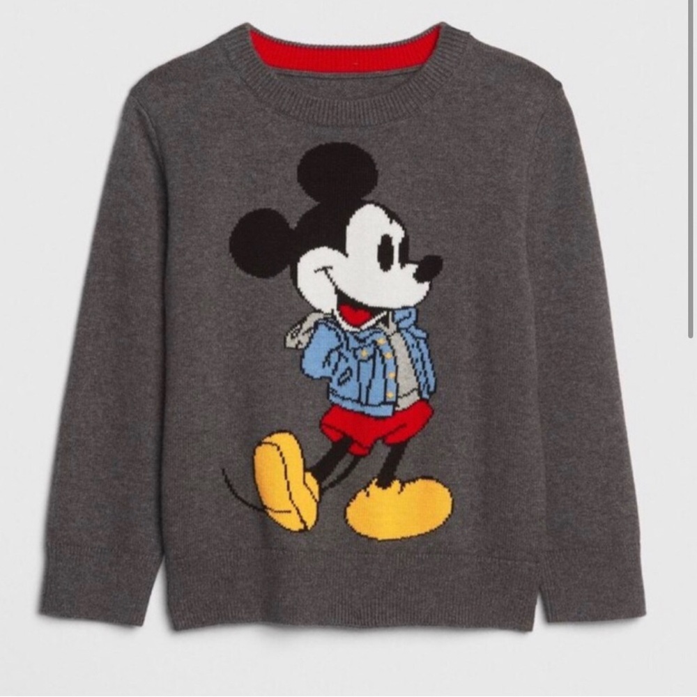 Gap Toddler Mickey Sweater Size 3